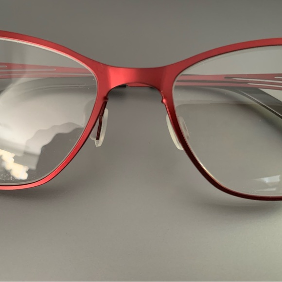 NWOT Zenni Red Metal Reading Glasses - 1.50 - Picture 5 of 7
